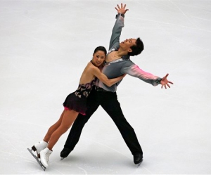 Shen & Zhao: (AP Photo/Elizabeth Dalziel)